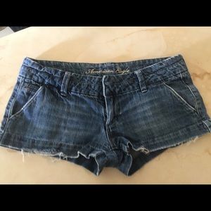 American eagle jean shorts